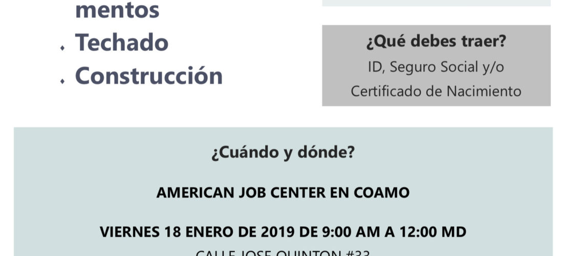 Empleos en Estados Unidos